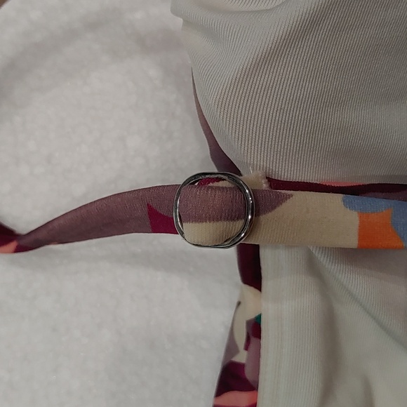 Athleta Daybreak Tropic Scoop Adjustable Strap Bikini Top Size Large - Picture 4 of 9